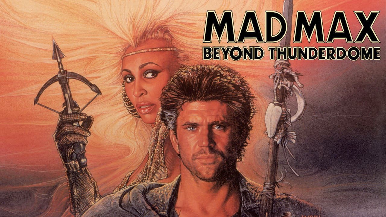Mad Max Beyond Thunderdome — backdrops with title 2
