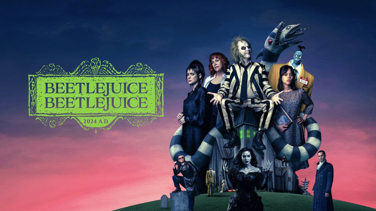 Beetlejuice Beetlejuice — backdrops with title 1