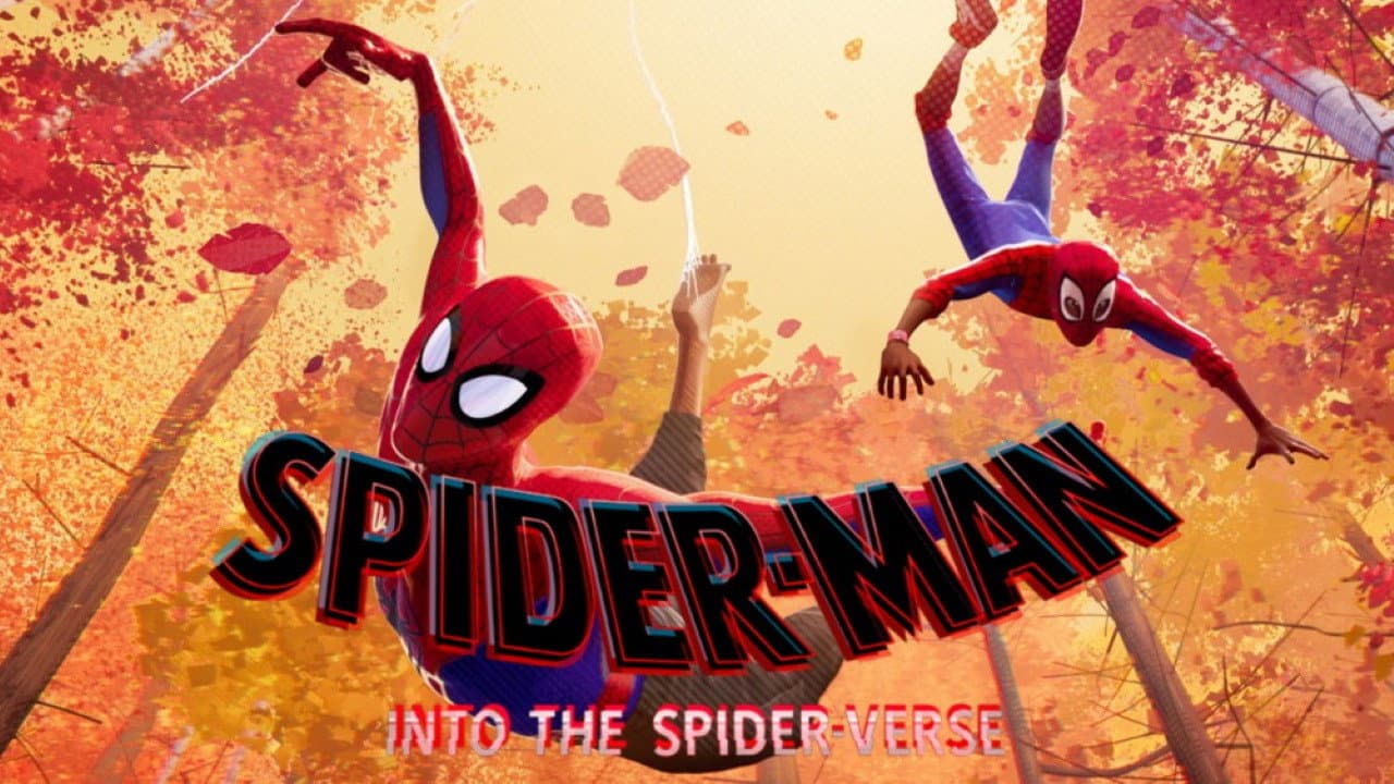 Spider-Man: Into the Spider-Verse — backdrops with title 7
