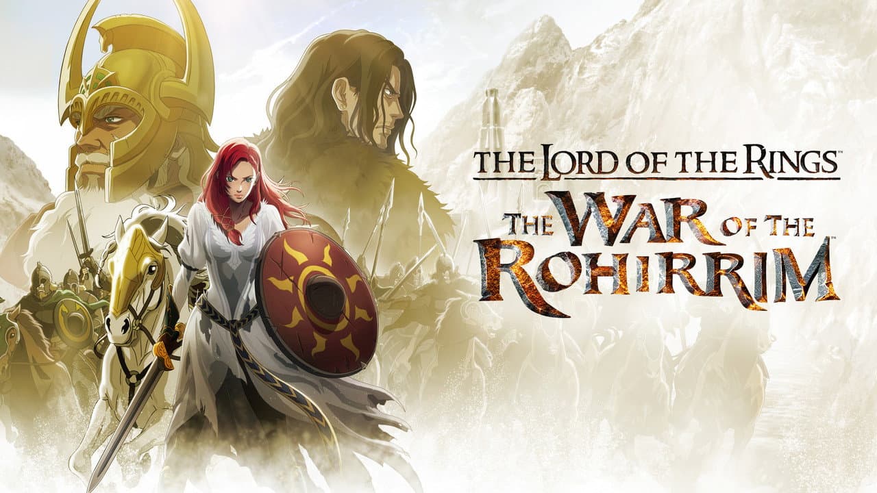 The Lord of the Rings: The War of the Rohirrim — backdrops with title 2