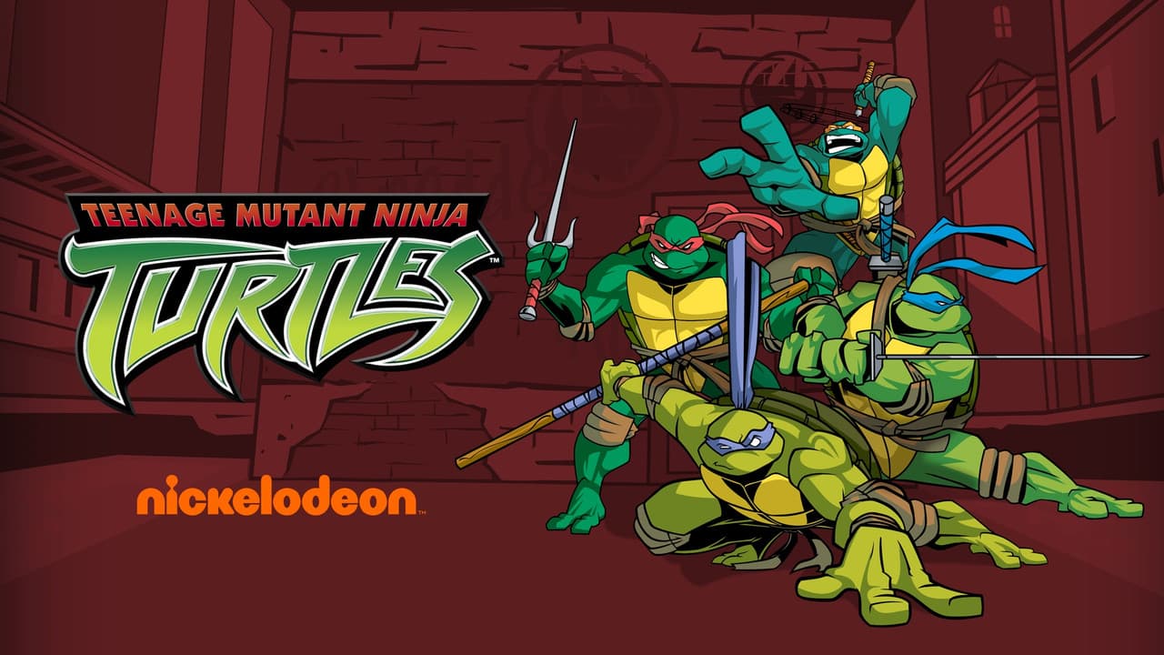 Teenage Mutant Ninja Turtles — backdrops with title 1