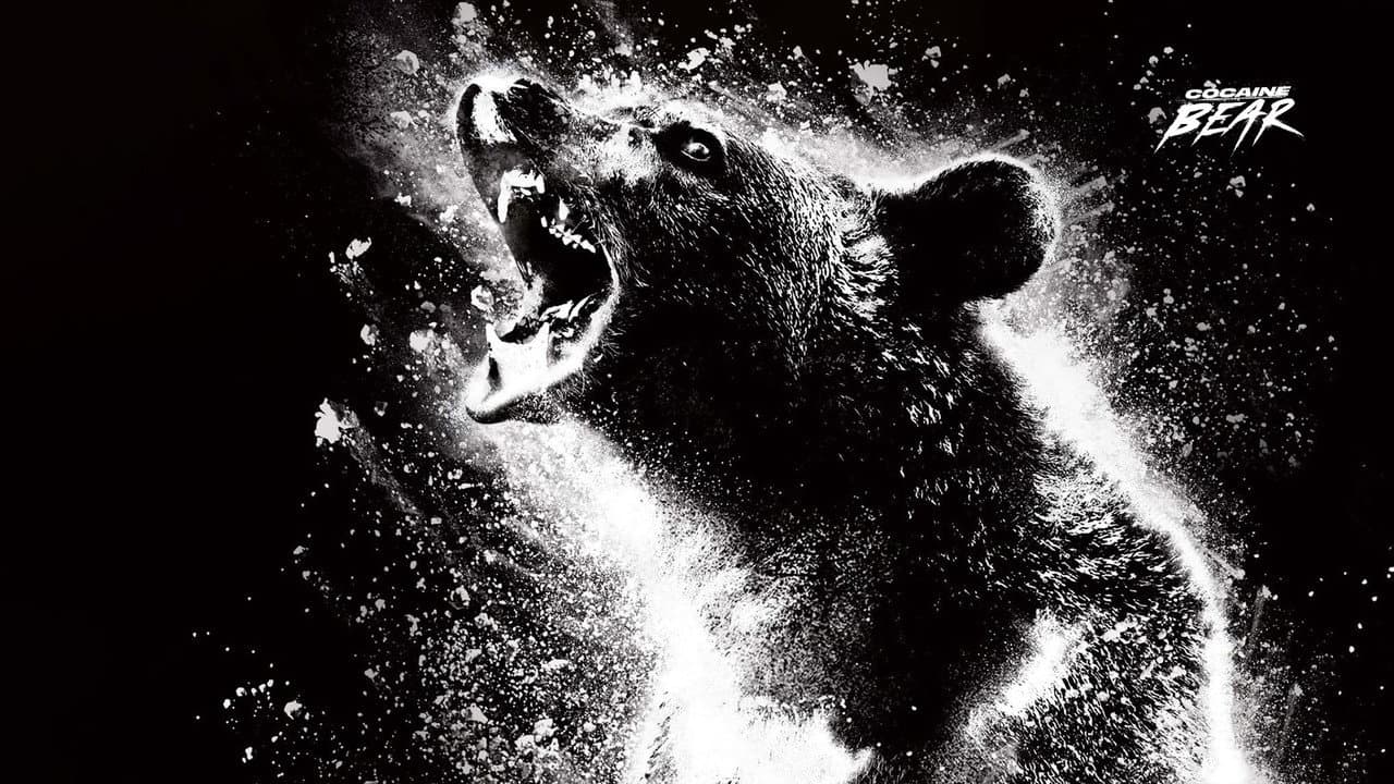 Cocaine Bear — backdrops with title 2