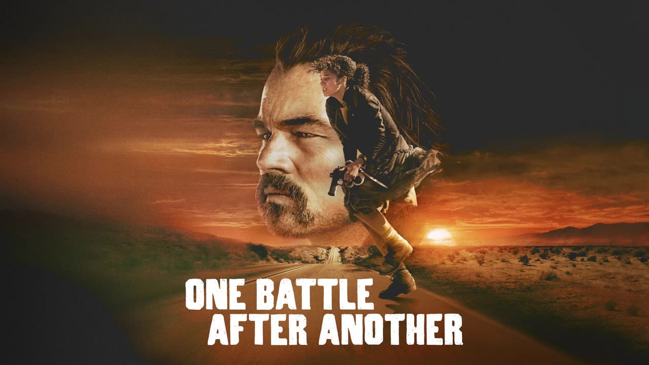 One Battle After Another — backdrops with title 5