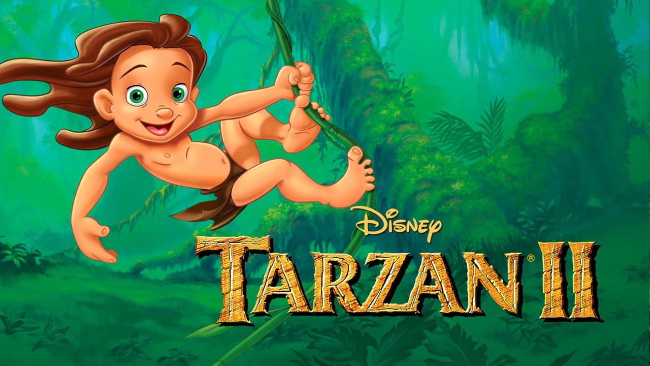 Tarzan II — backdrops with title 2