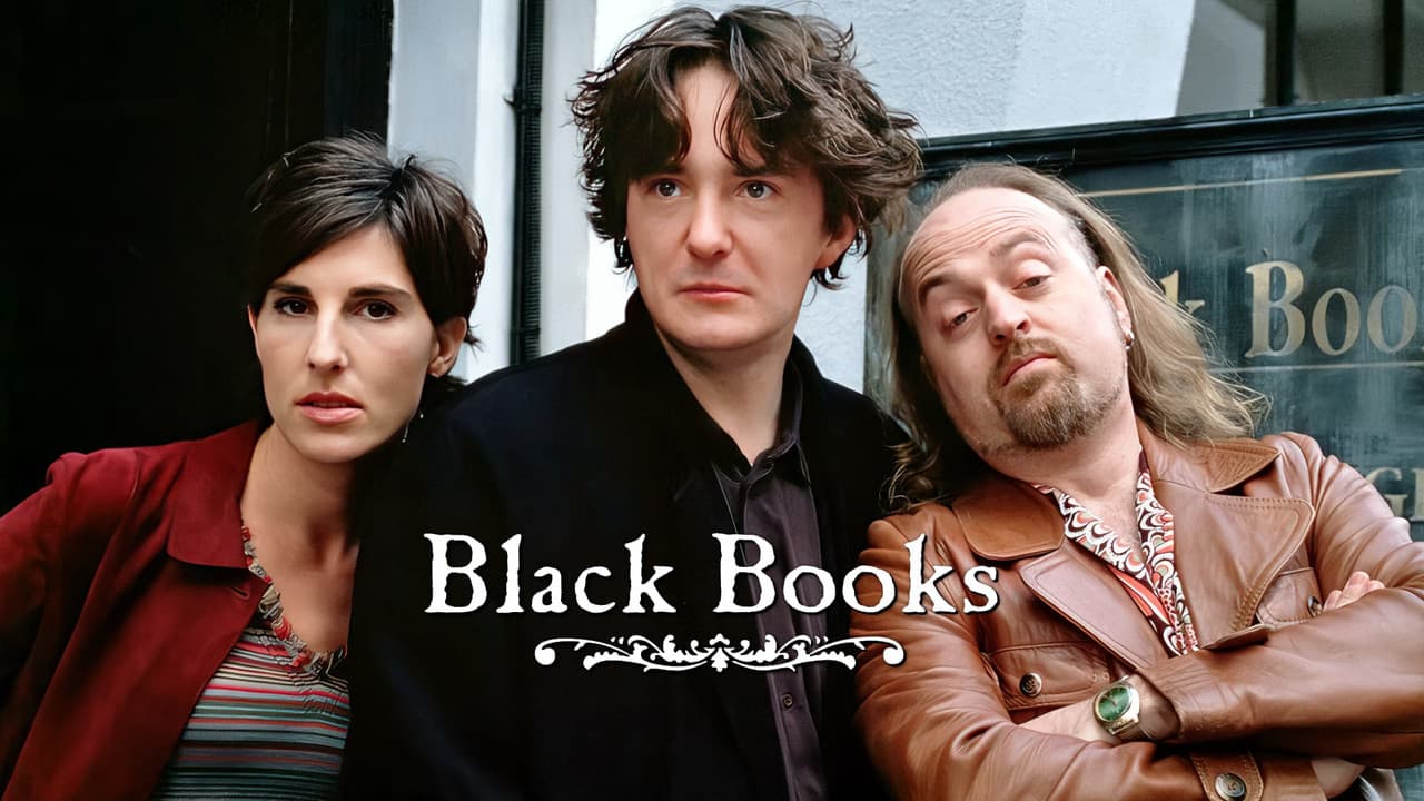 Black Books — backdrops with title 1