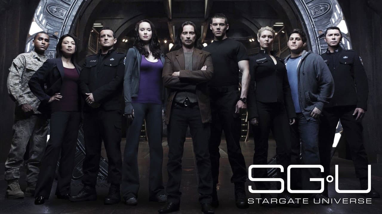 Stargate Universe — backdrops with title 3