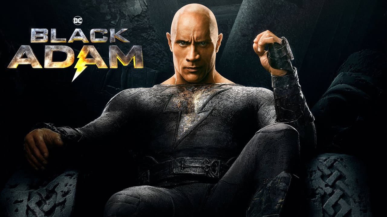Black Adam — backdrops with title 5