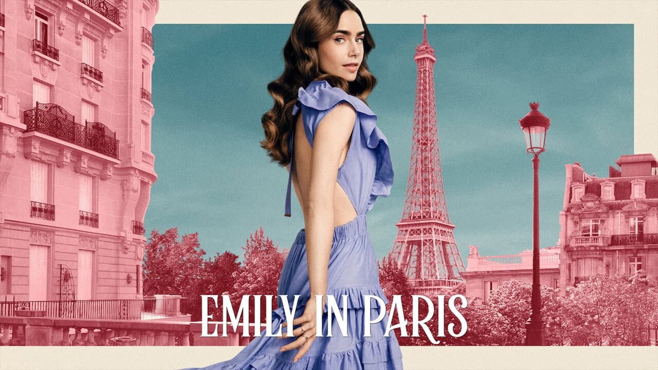 Emily in Paris — backdrops with title 4