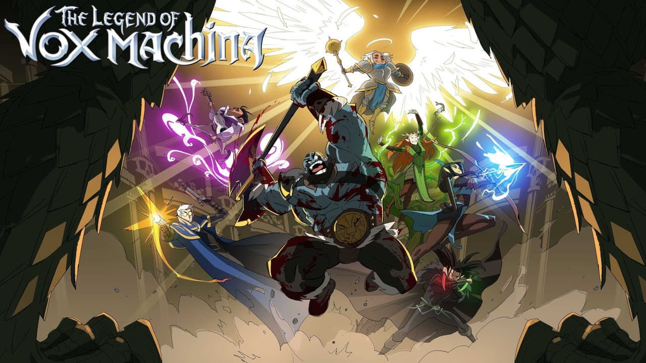 The Legend of Vox Machina — backdrops with title 3