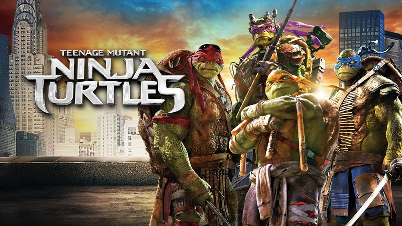Teenage Mutant Ninja Turtles — backdrops with title 1