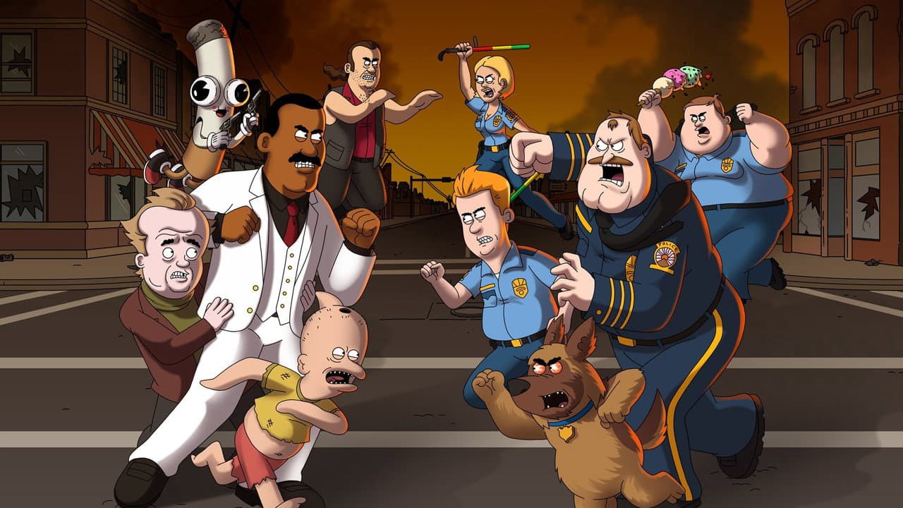 Paradise PD — backdrops 7