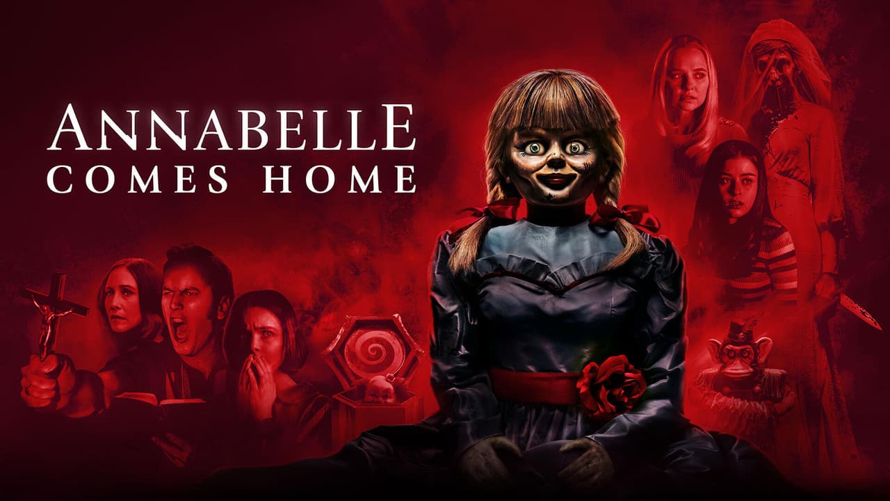 Annabelle Comes Home — backdrops with title 1