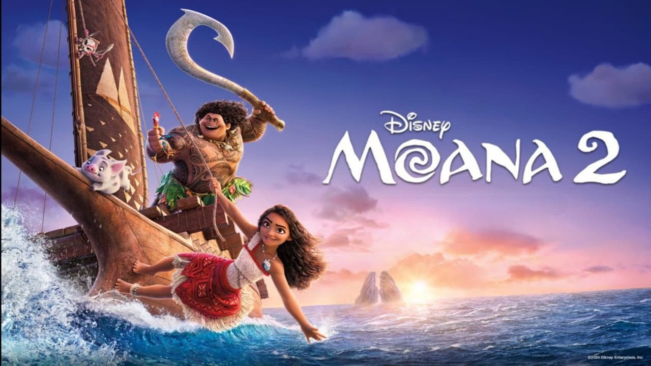 Moana 2 — backdrops with title 2