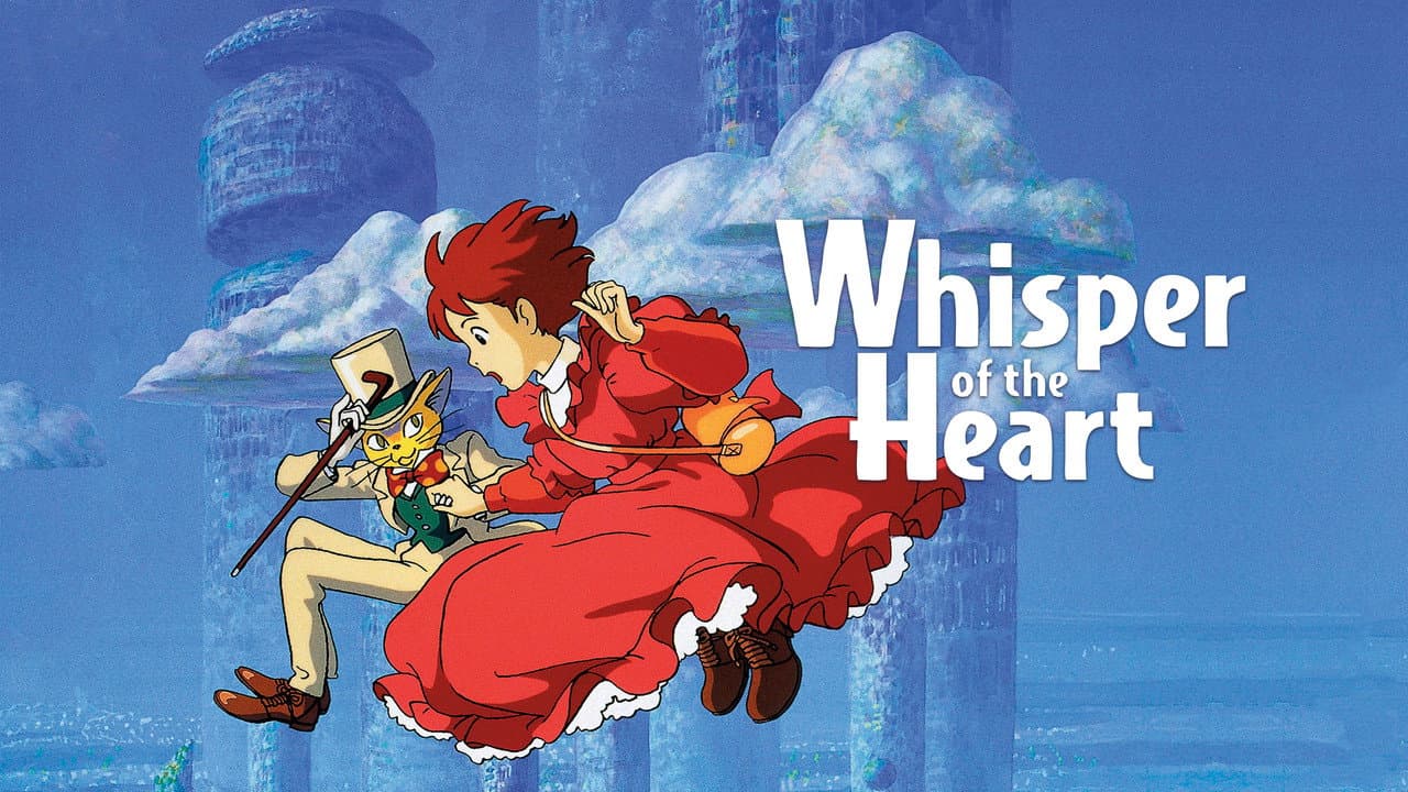 Whisper of the Heart — backdrops with title 1