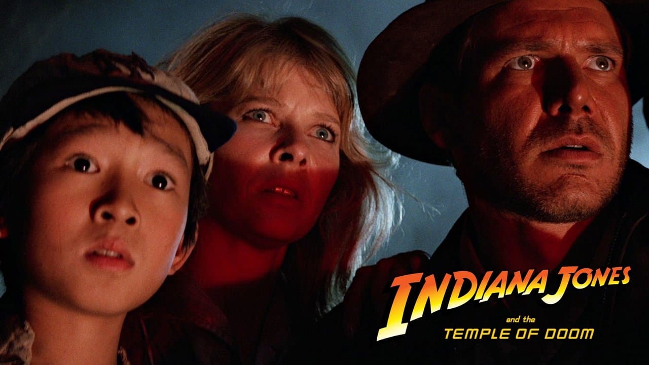 Indiana Jones and the Temple of Doom — backdrops with title 6