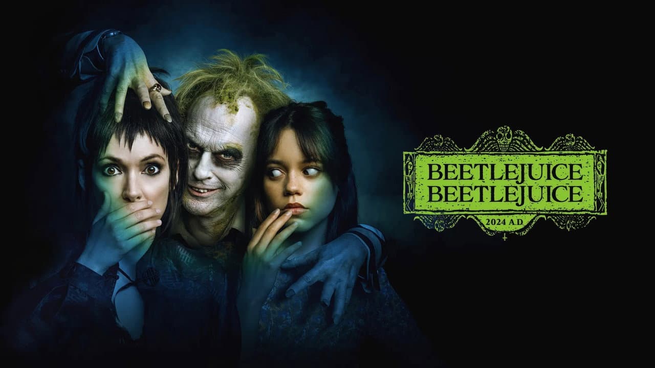 Beetlejuice Beetlejuice — backdrops with title 2