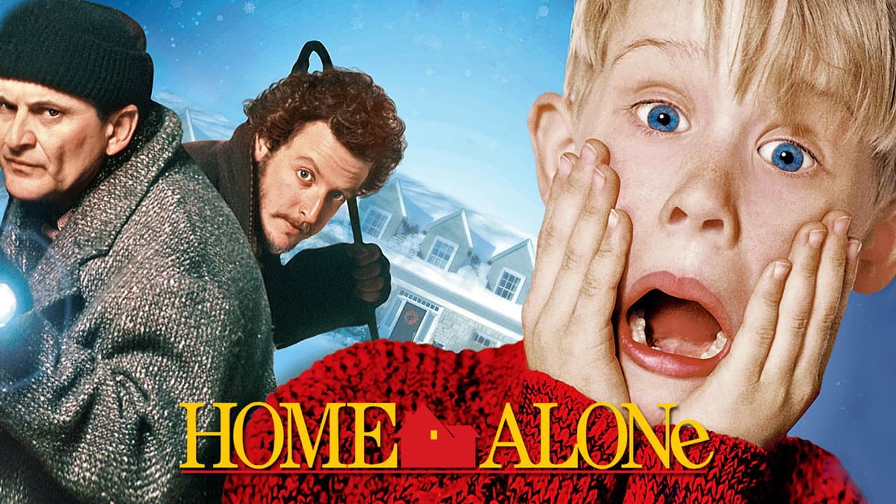 Home Alone — backdrops with title 3