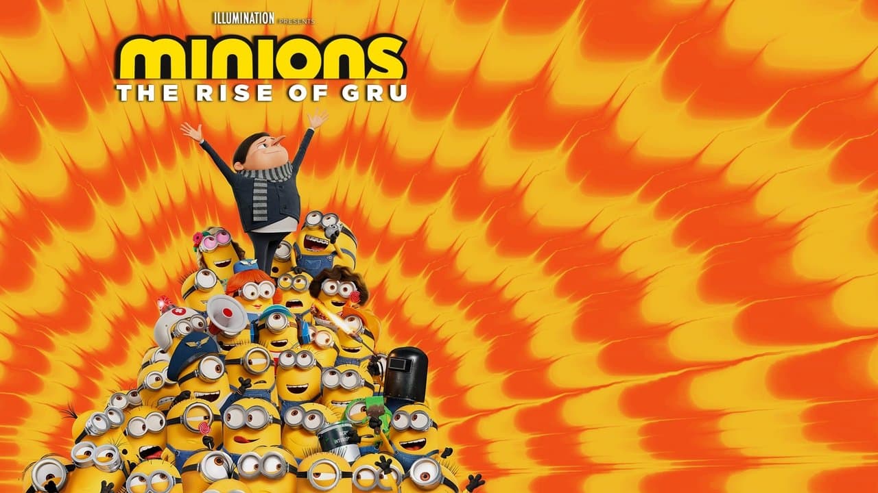 Minions: The Rise of Gru — backdrops with title 3