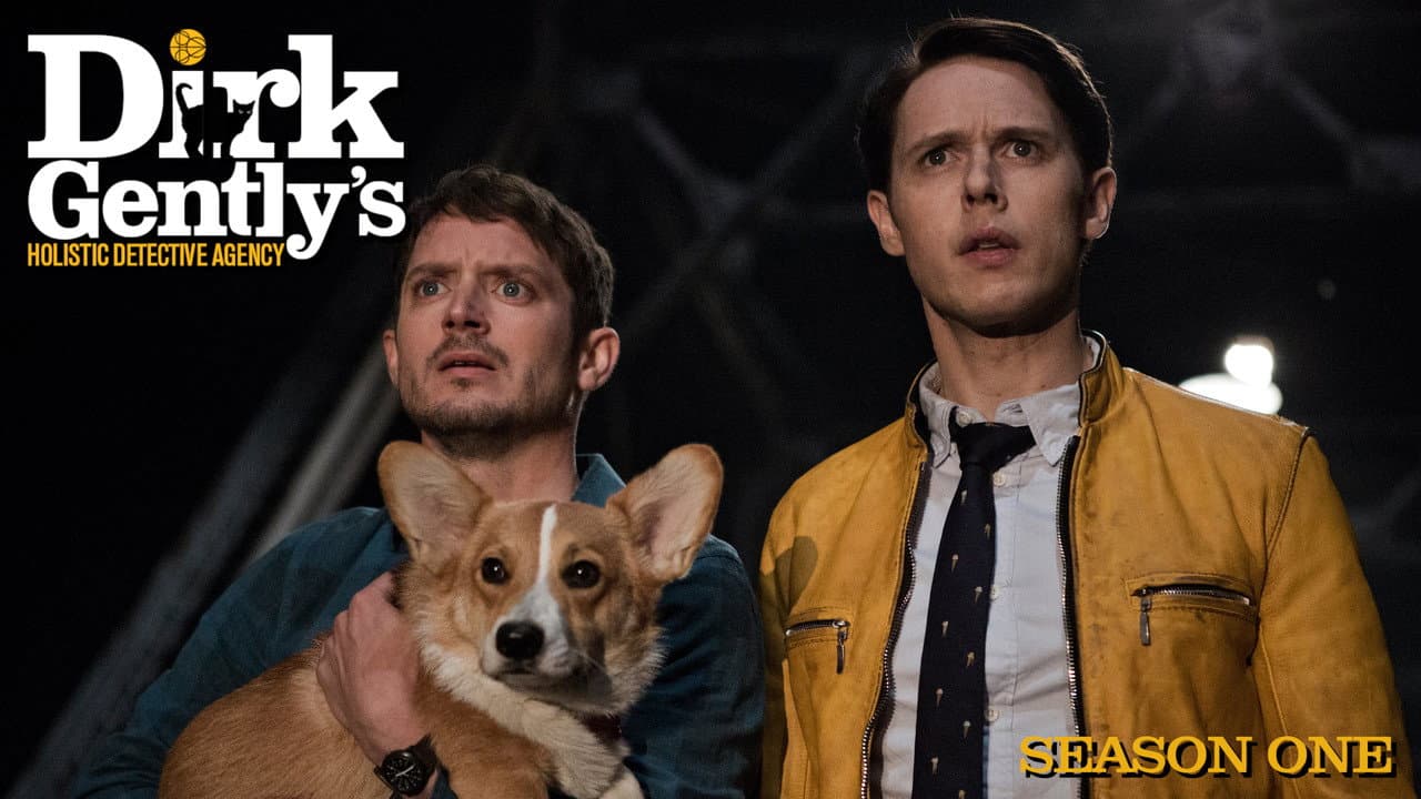 Dirk Gently's Holistic Detective Agency — backdrops with title 4