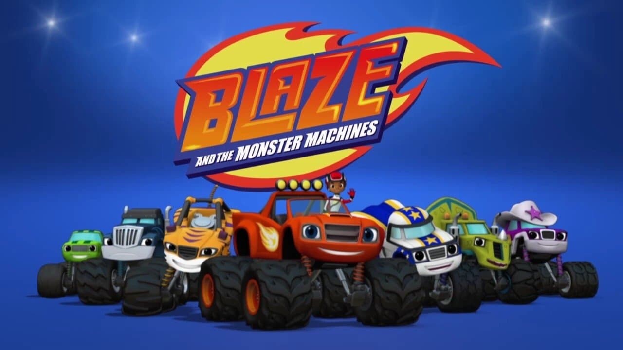Blaze and the Monster Machines — backdrops with title 1