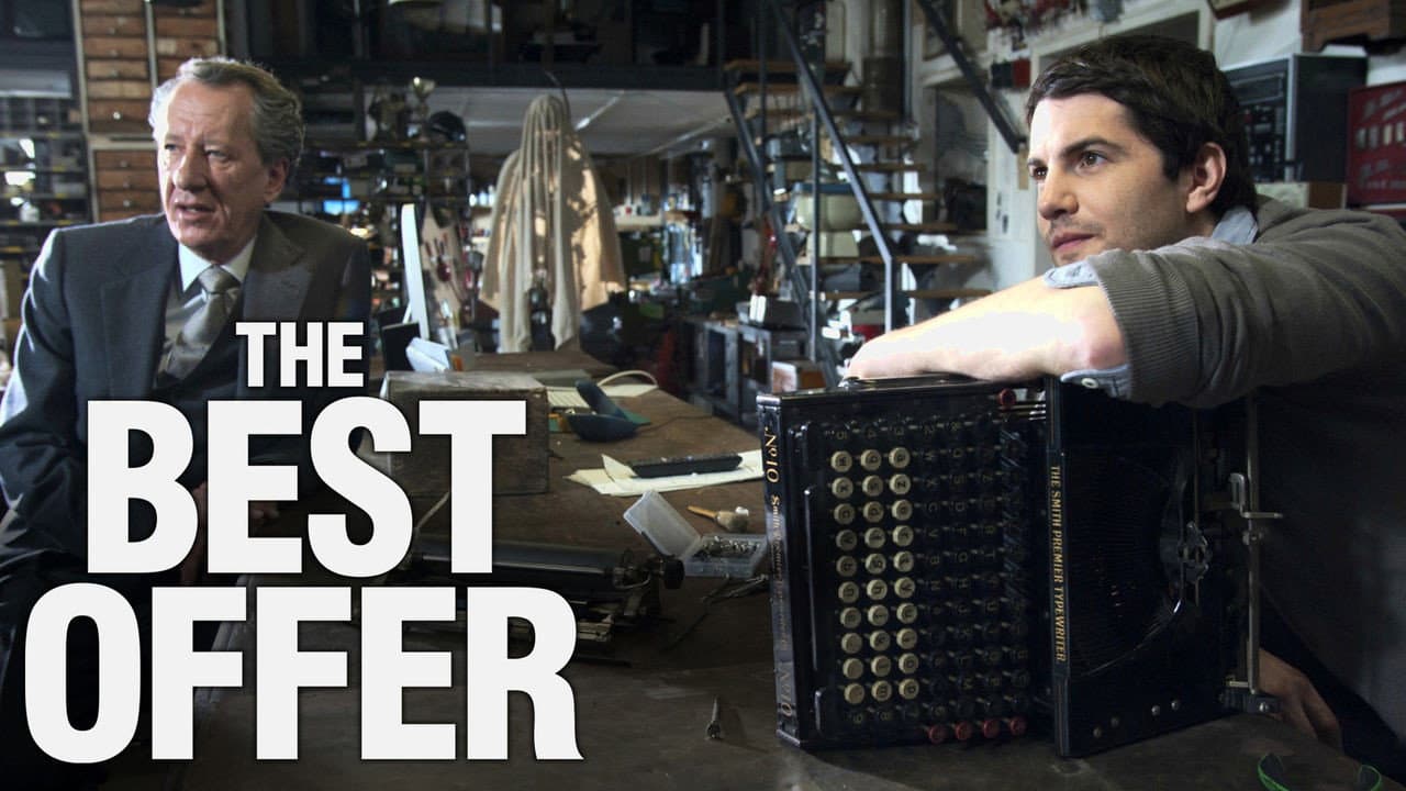 The Best Offer — backdrops with title 3