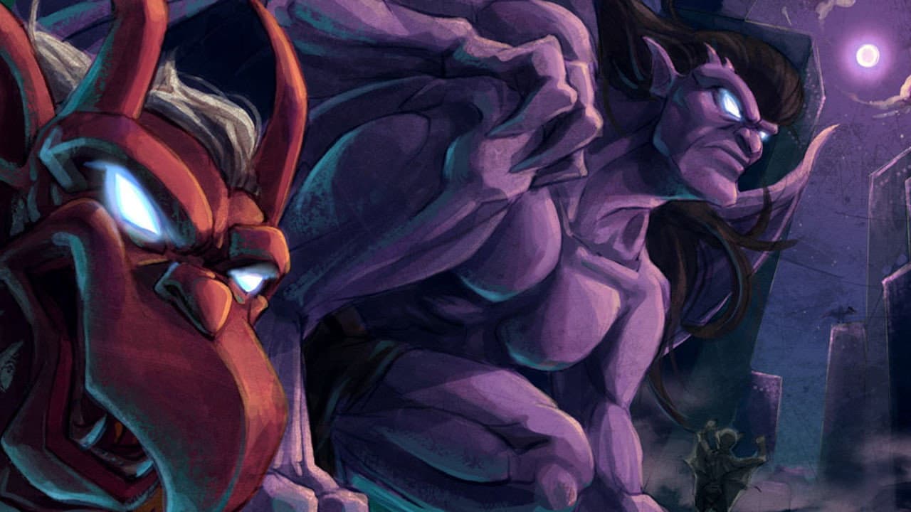 Gargoyles — backdrops 8