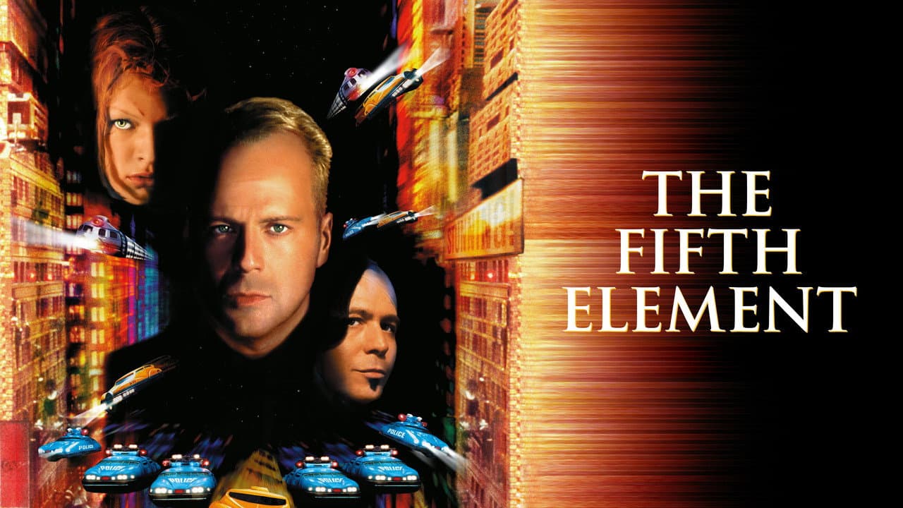 The Fifth Element — backdrops with title 2
