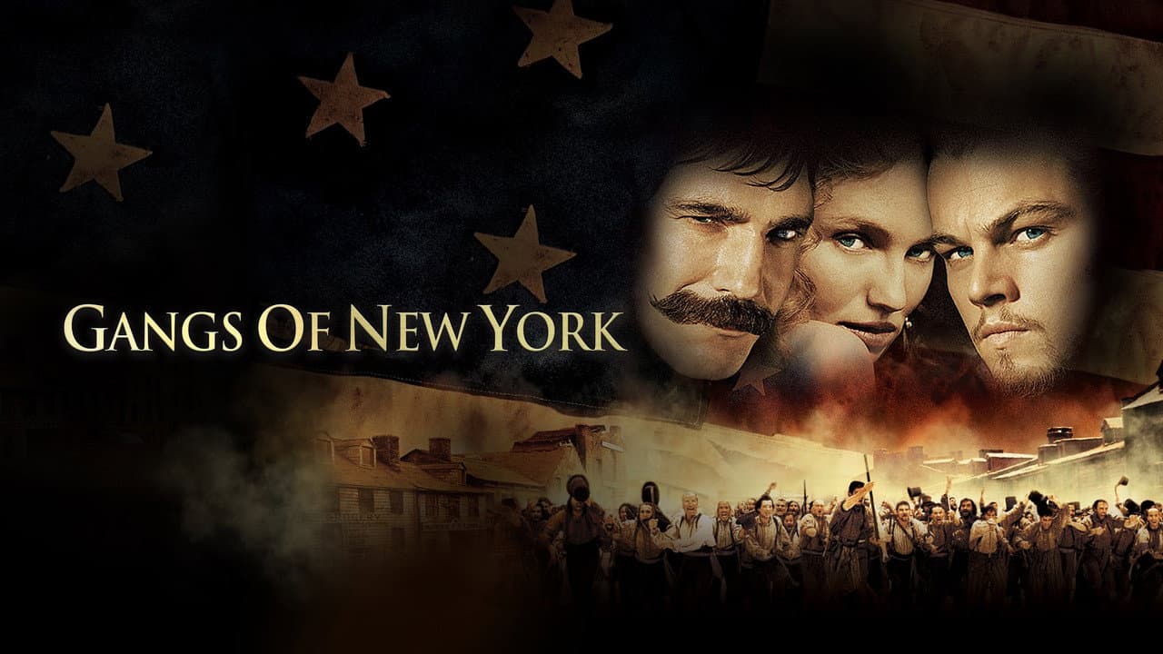 Gangs of New York — backdrops with title 1