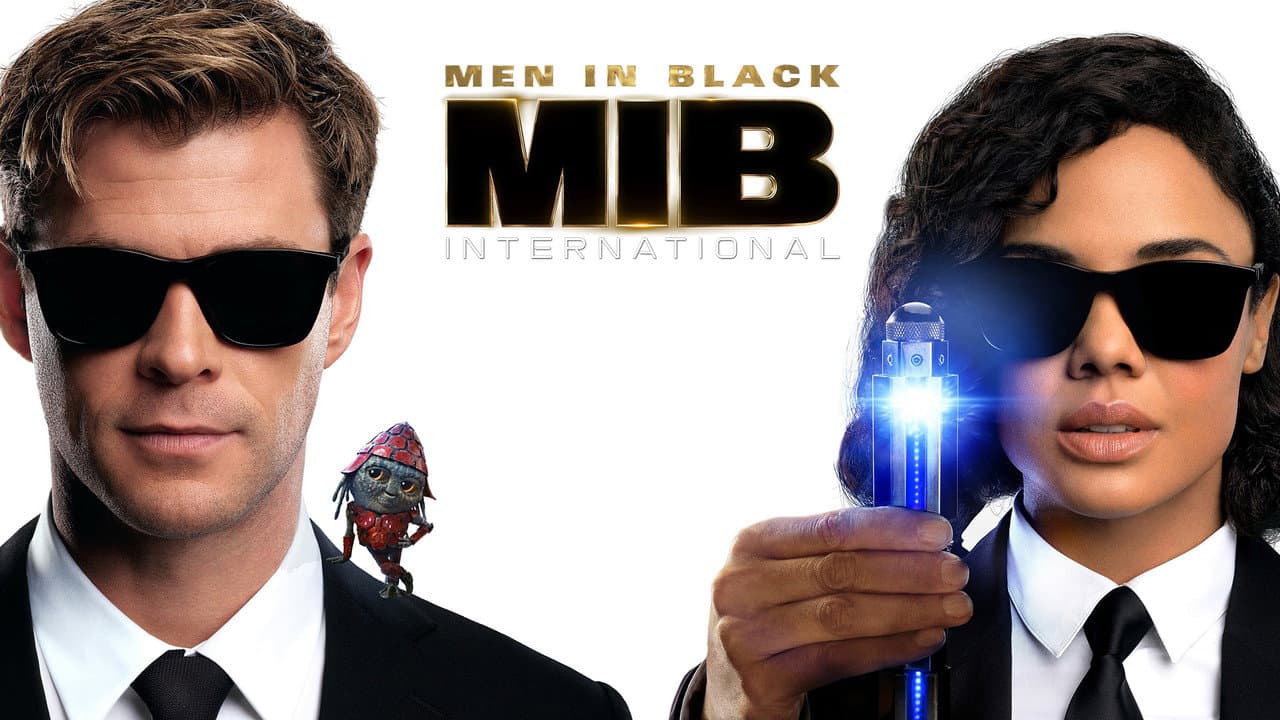 Men in Black: International — backdrops with title 3