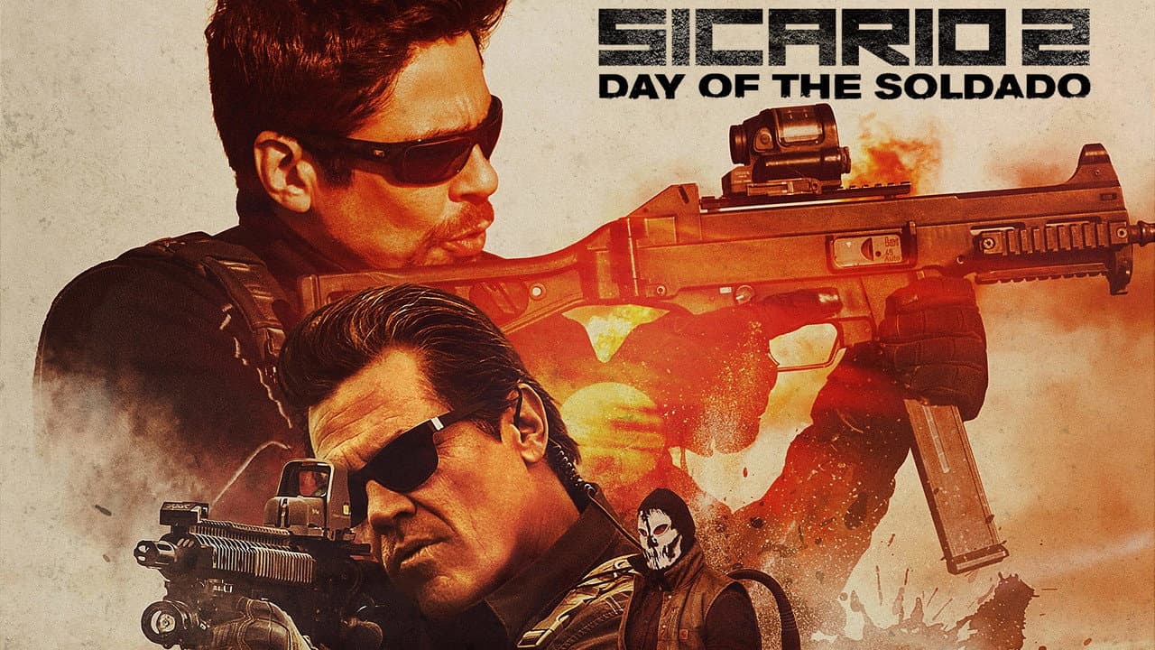 Sicario: Day of the Soldado — backdrops with title 2