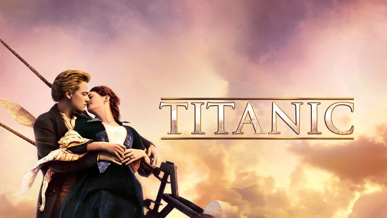 Titanic — backdrops with title 7