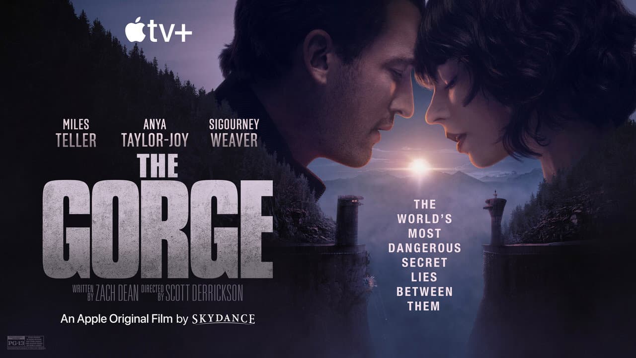 The Gorge — backdrops with title 6