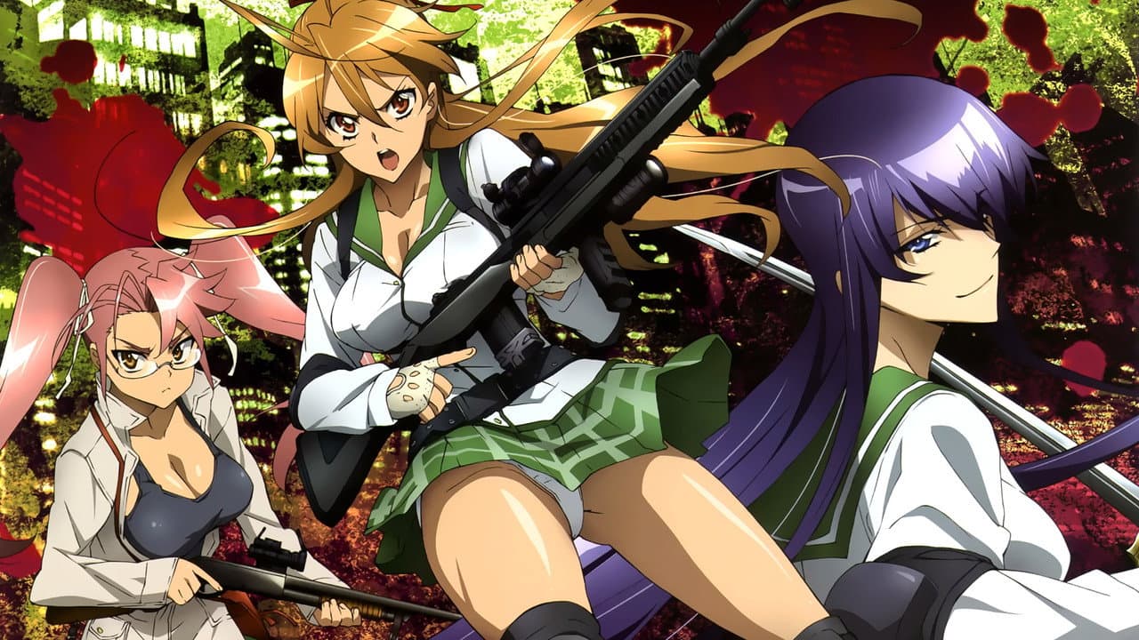 High School of the Dead — backdrops 6