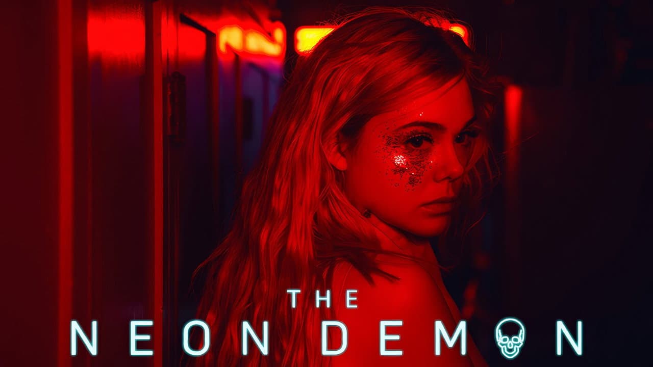 The Neon Demon — backdrops with title 2
