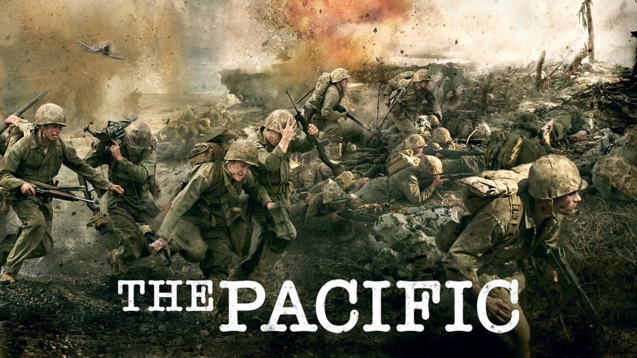 The Pacific — backdrops with title 1