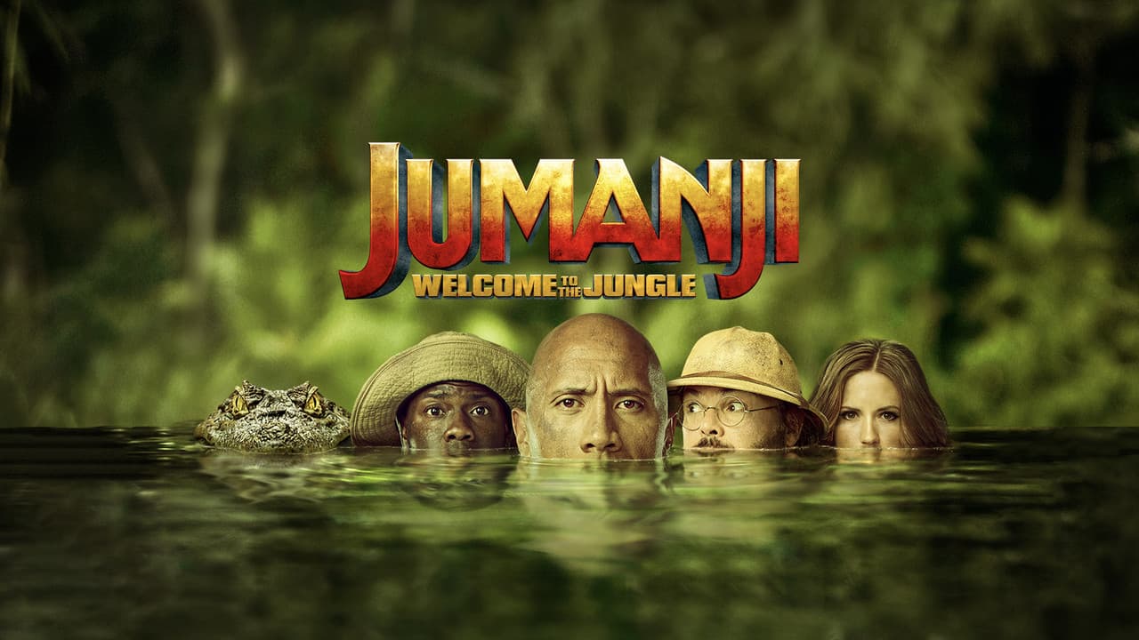 Jumanji: Welcome to the Jungle — backdrops with title 1
