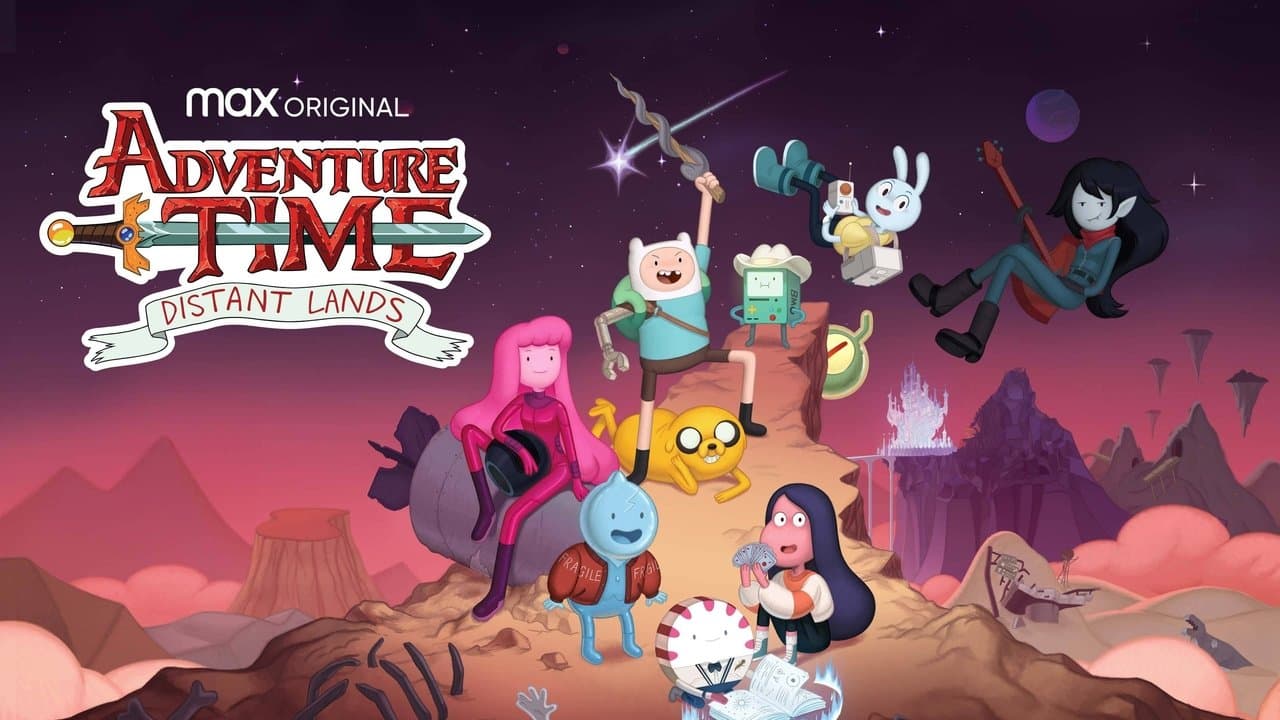 Adventure Time: Distant Lands — backdrops with title 1