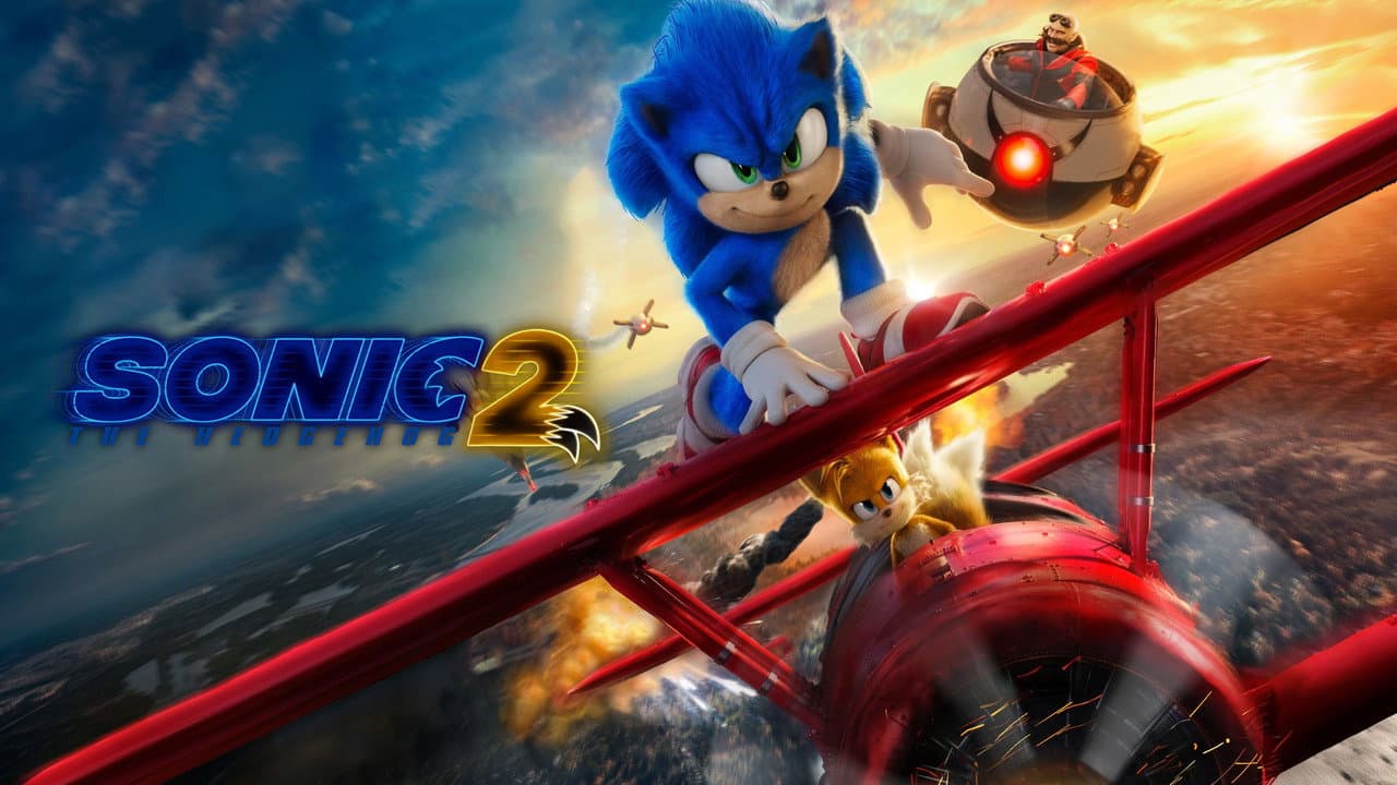 Sonic the Hedgehog 2 — backdrops with title 5