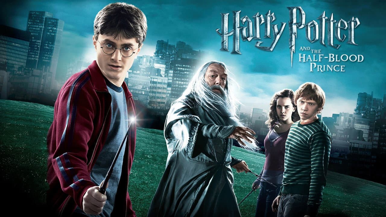 Harry Potter and the Half-Blood Prince — backdrops with title 4