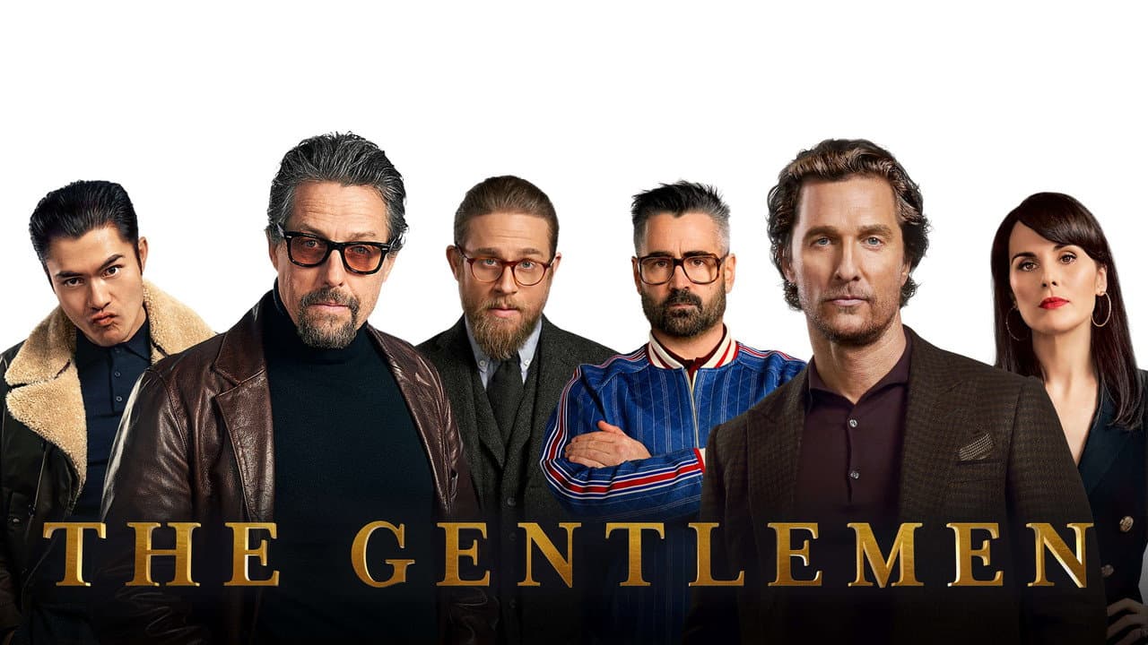 The Gentlemen — backdrops with title 8