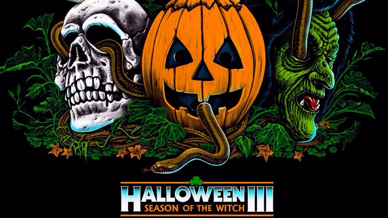 Halloween III: Season of the Witch — backdrops with title 2