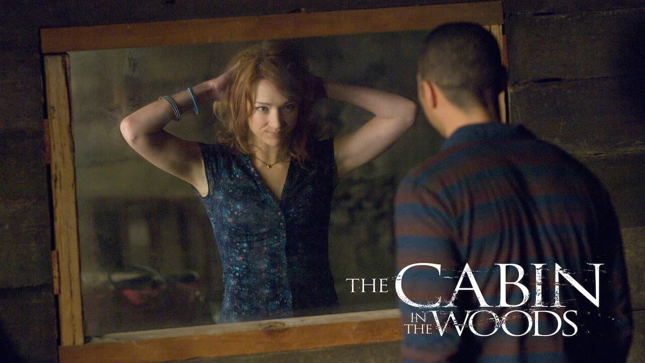 The Cabin in the Woods — backdrops with title 4