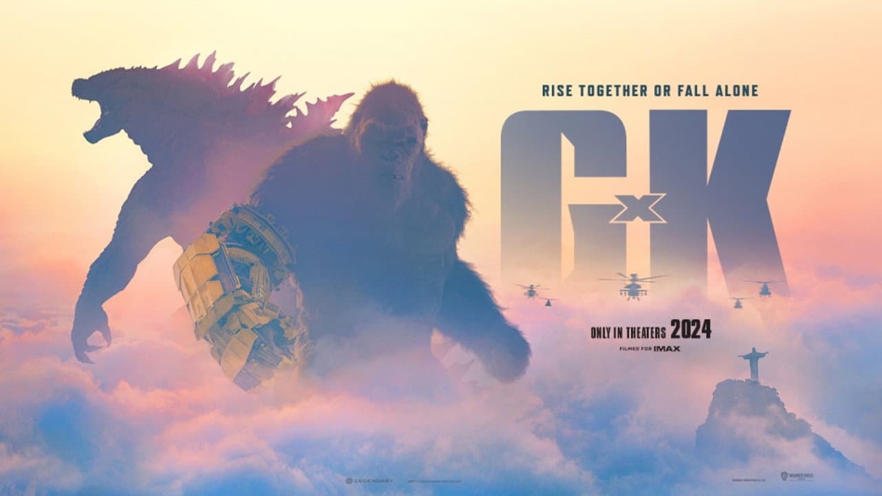 Godzilla x Kong: The New Empire — backdrops with title 5