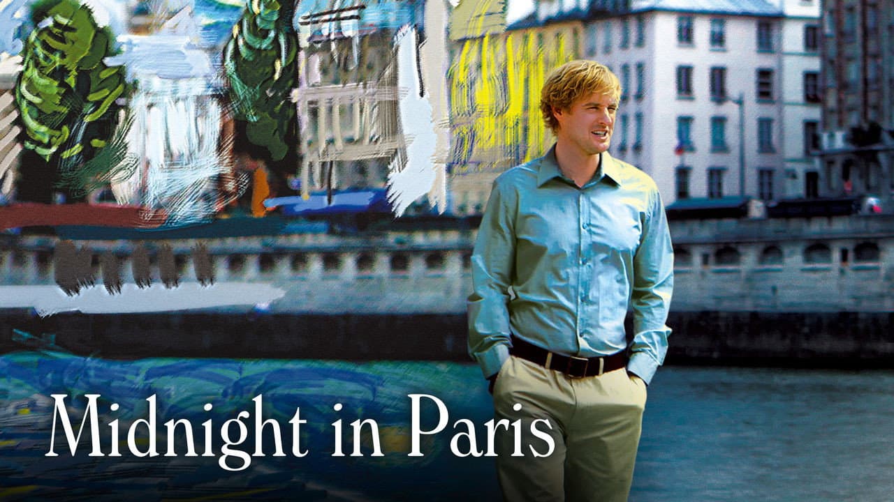 Midnight in Paris — backdrops with title 4