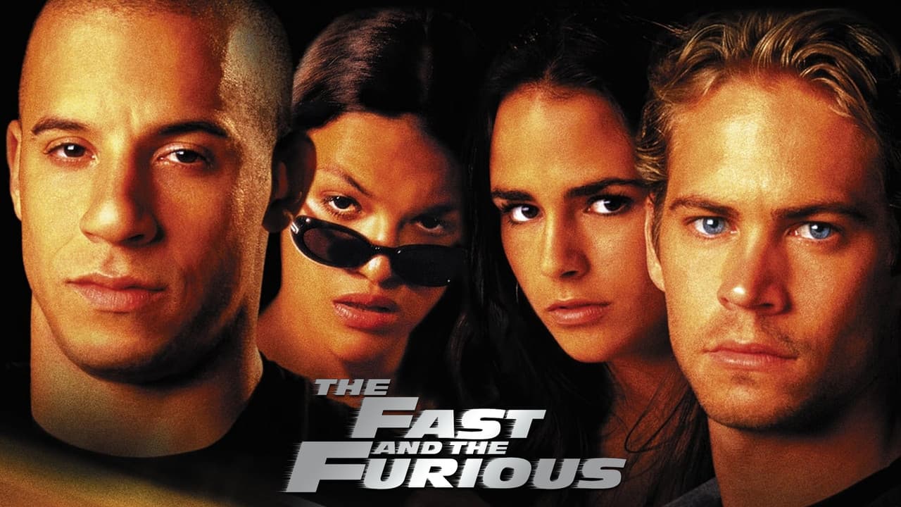 The Fast and the Furious — backdrops with title 1