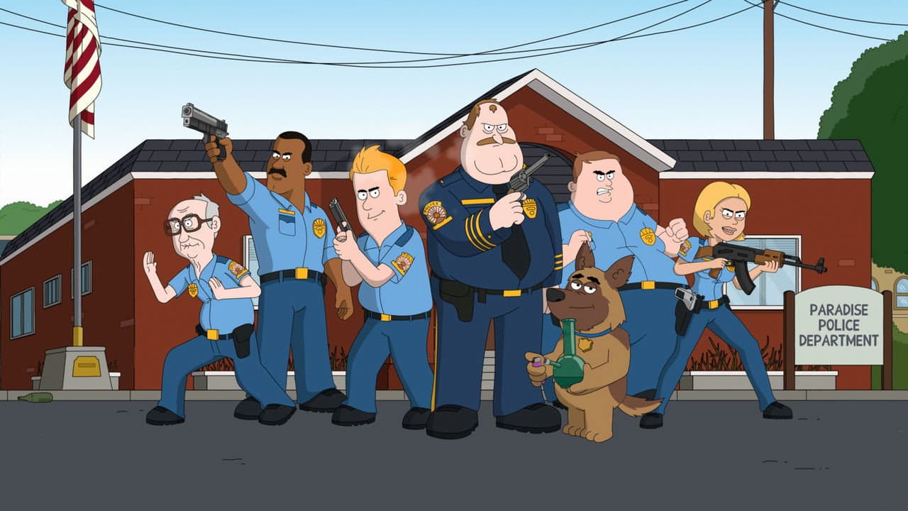 Paradise PD — backdrops 6