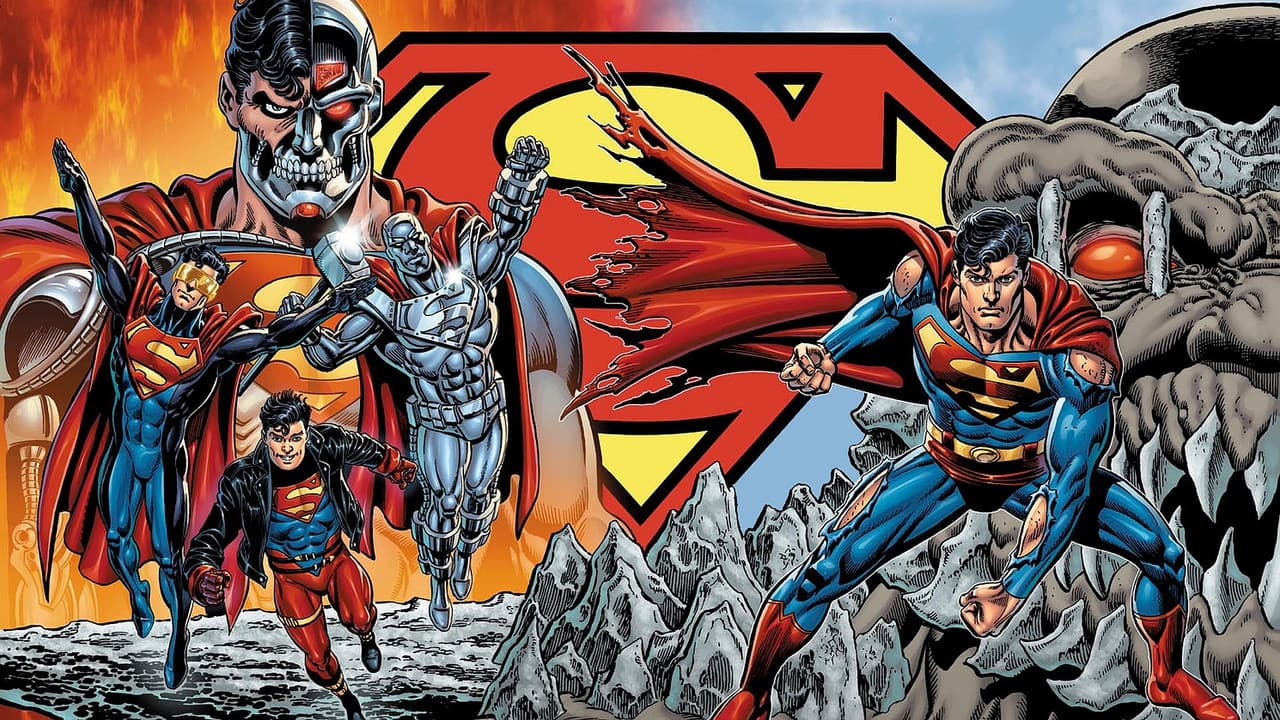 Reign of the Supermen — backdrops 8