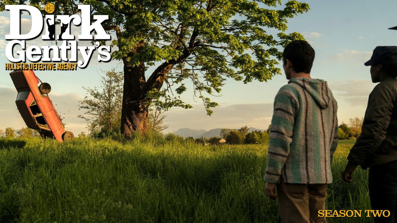 Dirk Gently's Holistic Detective Agency — backdrops with title 5