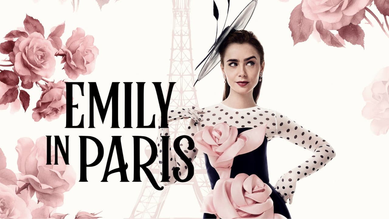 Emily in Paris — backdrops with title 5