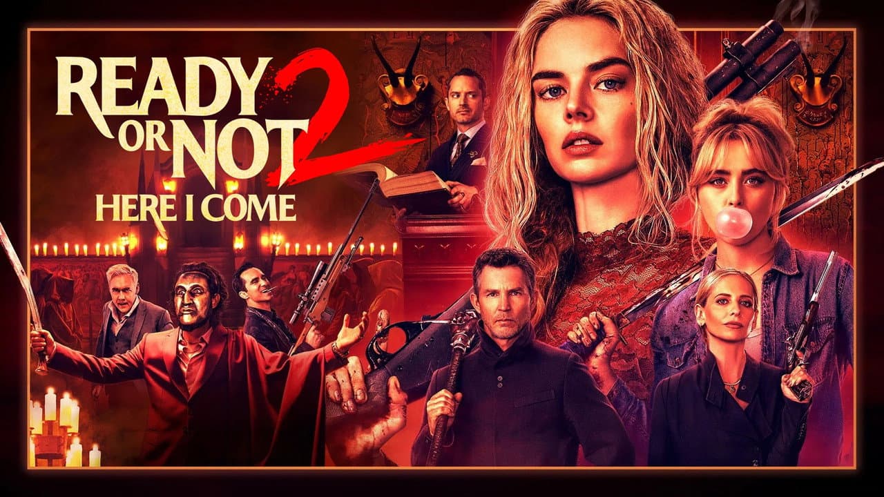 Ready or Not 2: Here I Come — backdrops with title 2